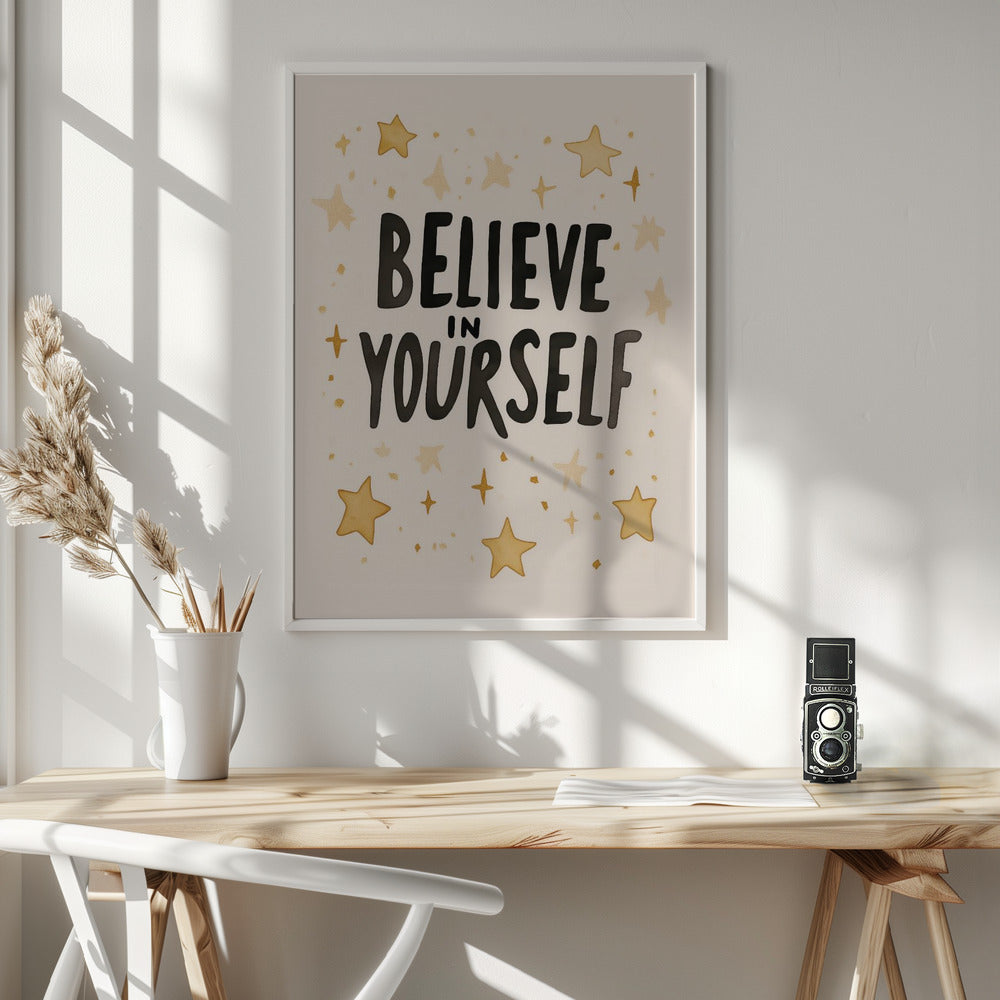 Believeinyourself Poster