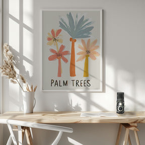 Palm Trees No 2 Poster