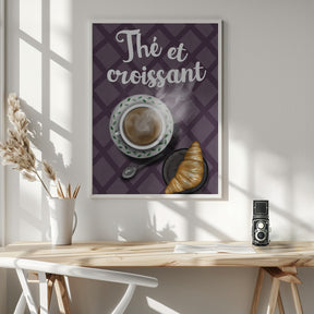 The Et Croissant Poster