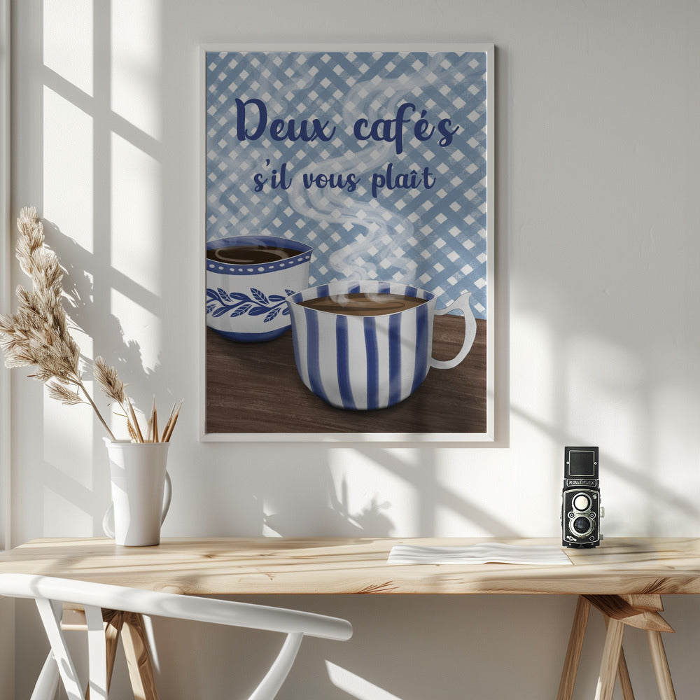 Two coffees please Poster