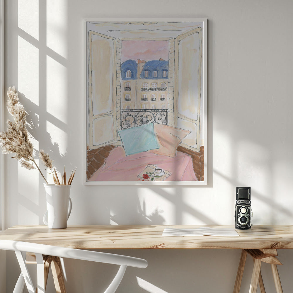 Cozy Apartment In Paris Poster