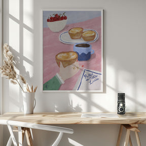 With Love From Lisbon - Food and Travel Art Poster