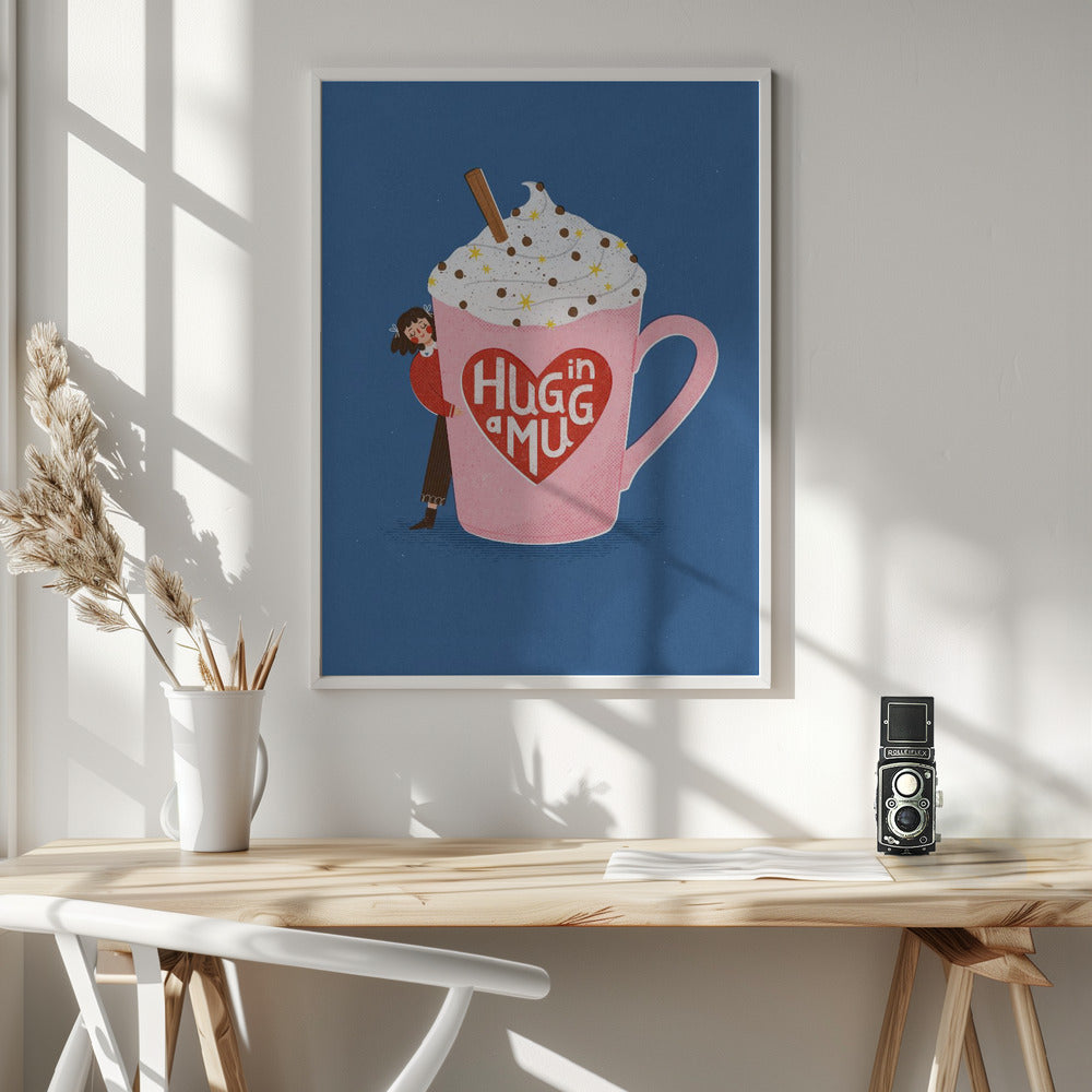 Hug In a Mug Poster