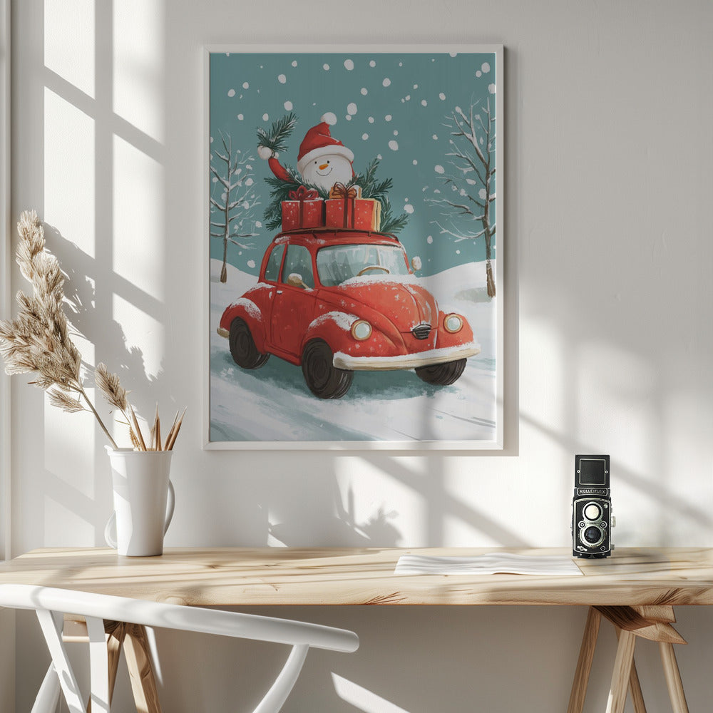 Christmas Road Trip Poster