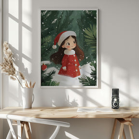 Christmas Girl Poster