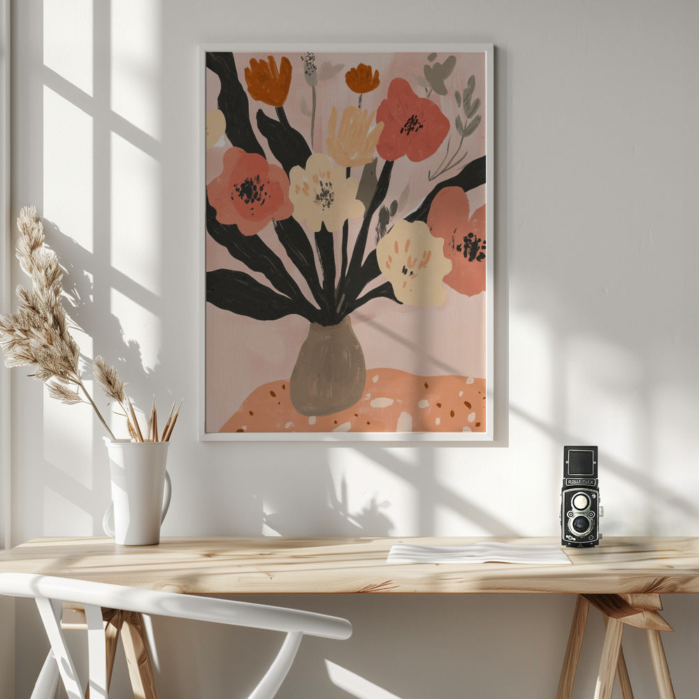 Pastelbouquet Poster