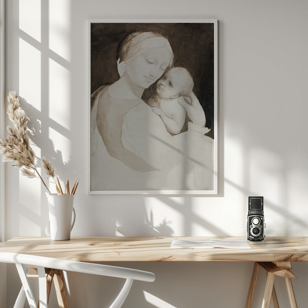Madonna and Child Poster