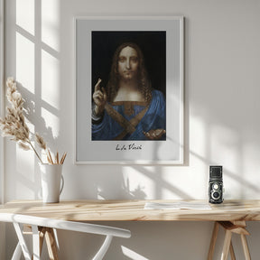 Salvator Mundi (circa 1500) Poster