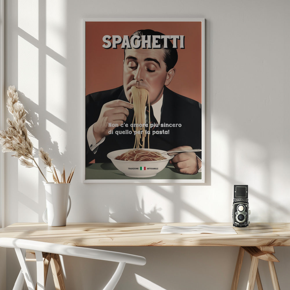 Spaghetti Lover Poster