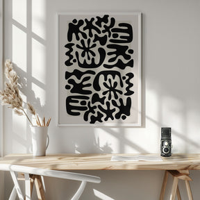 ECHOS D&#039;ABSTRACTION Poster