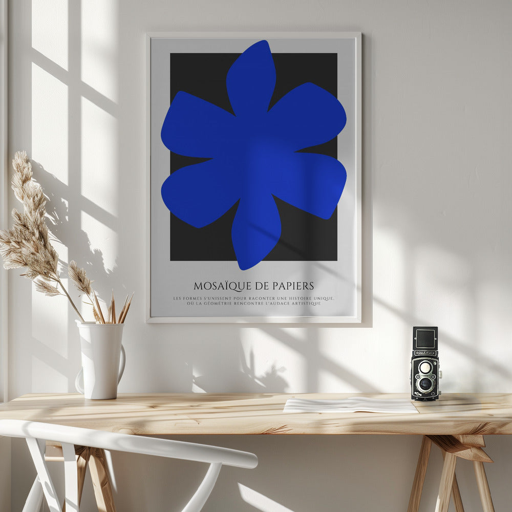 LA FLEUR BLEU Poster