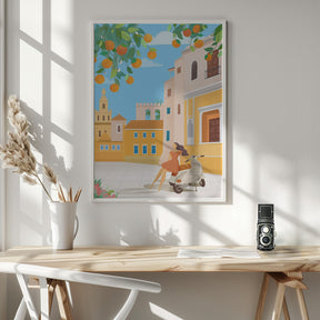 Seville Oranges, Spain Poster