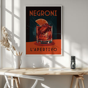 Negroni L&#039; Apertivo Poster