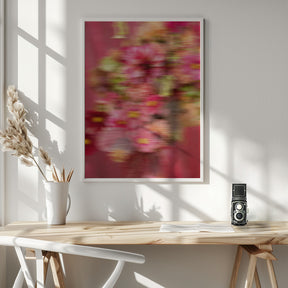 Whimsical Blur | Abstract Floral Motion Photography Poster