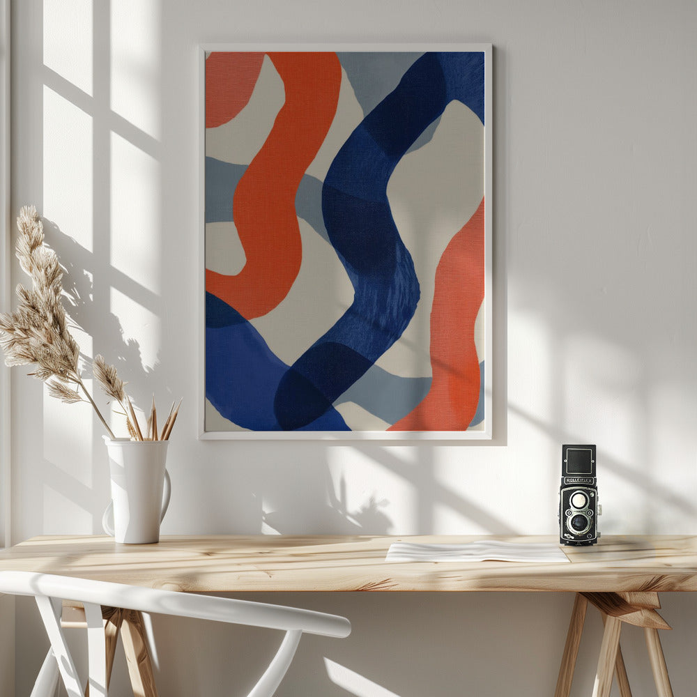 Bold Line Art Poster