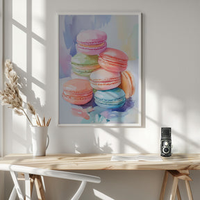 Colorful Macaron Poster