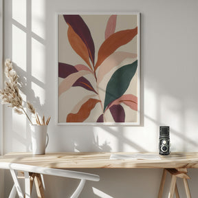 Abstract Plants Poster