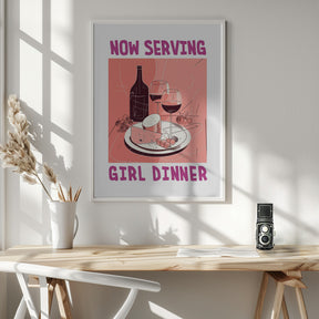 Girl Dinner No 1 Poster