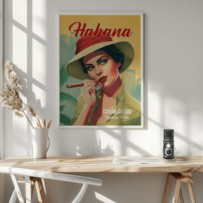 Habana - Cuban Cigars Poster