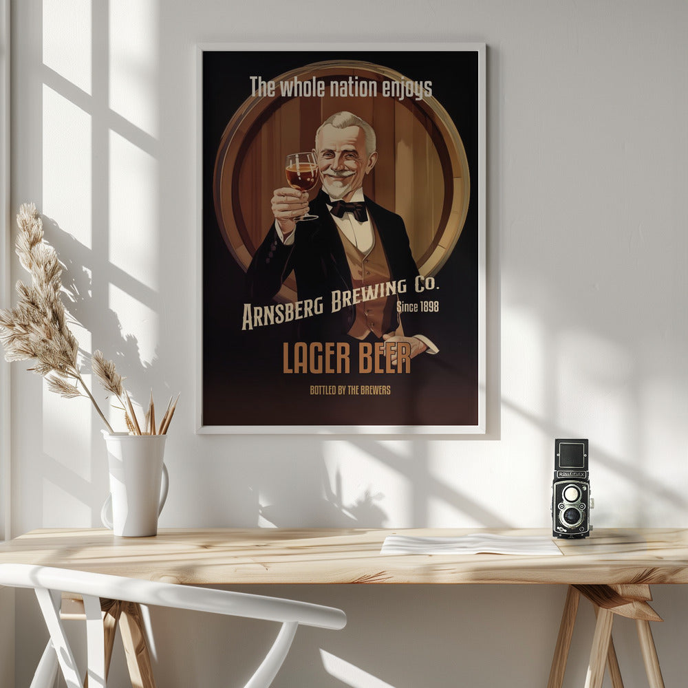 Lager Beer Poster