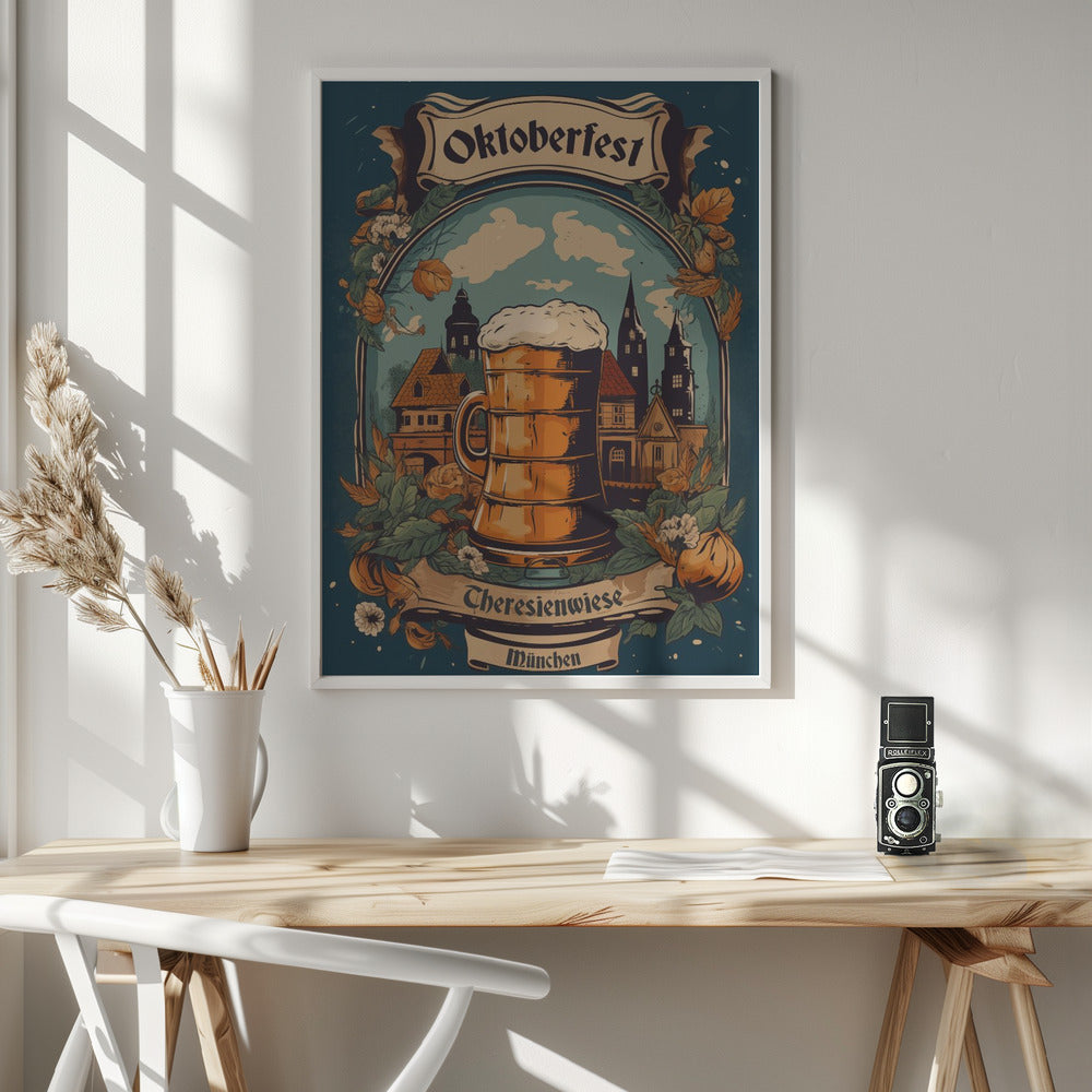 Oktoberfest Theresienwiese Poster