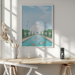 Taj Mahal, India Poster