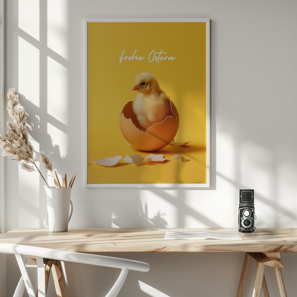 Frohe Ostern Poster