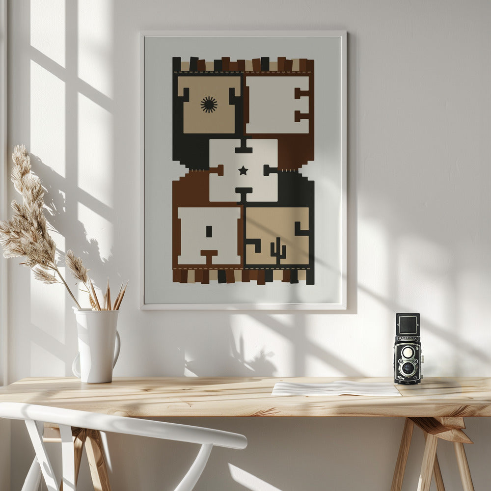 Carpet Texas wall art Poster