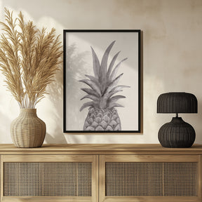 Ink Pineapple Poster