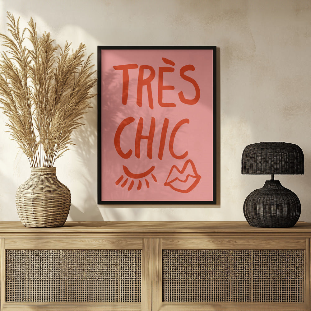 Très Chic Pink Poster