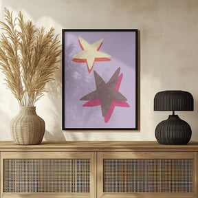 Lilac Star Poster