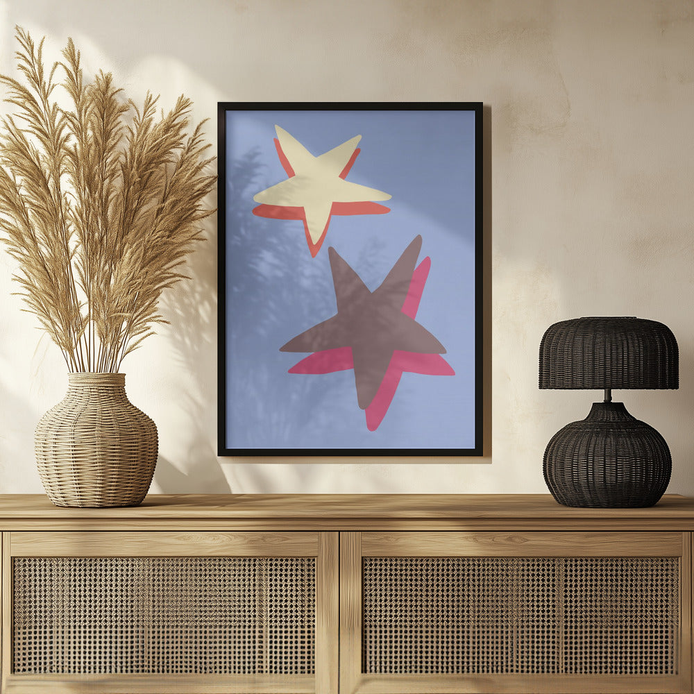 Blue Star Poster