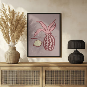 Pink Lemon Poster