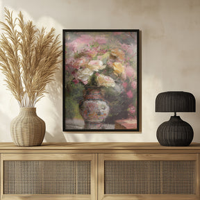 Still life with flowers Poster