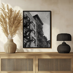 New York City Fire Escapes 05 Poster