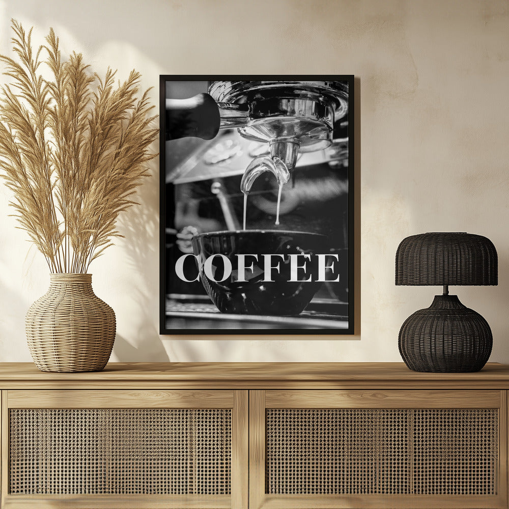 Coffee Text Poster