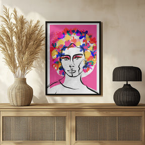 Flower Hair Poster