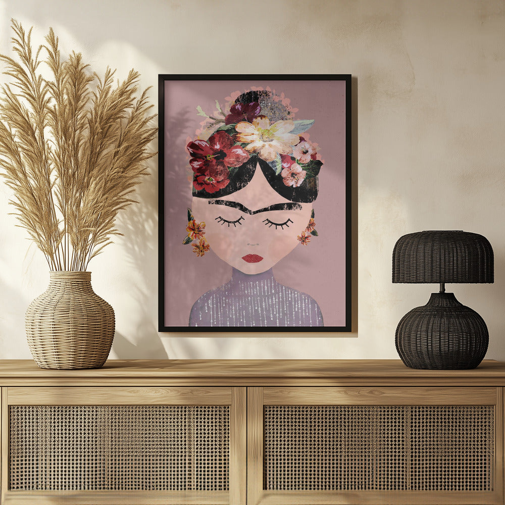 Frida (Pastel Version) Poster