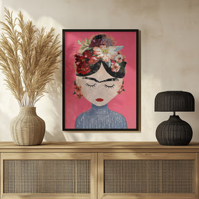 Frida (Pink Version) Poster