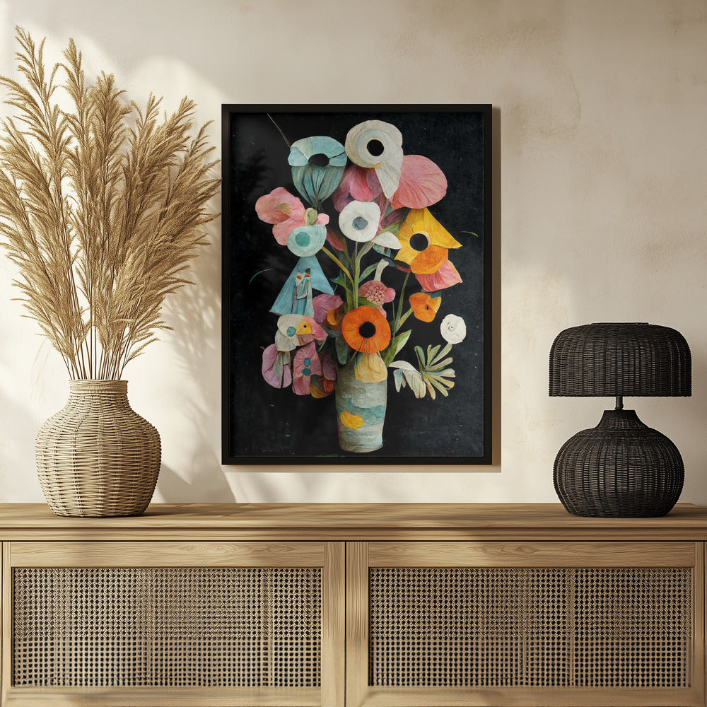 Les Fleurs Poster