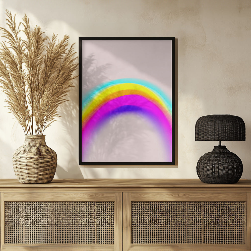 Space (Rainbow) No 5 Poster