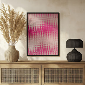 Pink Blurred Pattern Poster