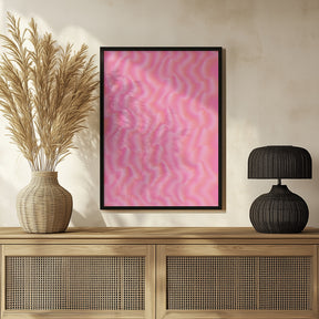 Pink Silk Pattern Poster