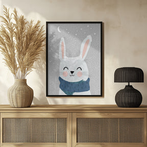 Snow Bunny Poster