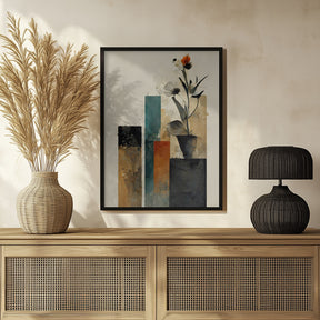 Geometric Stillife Poster