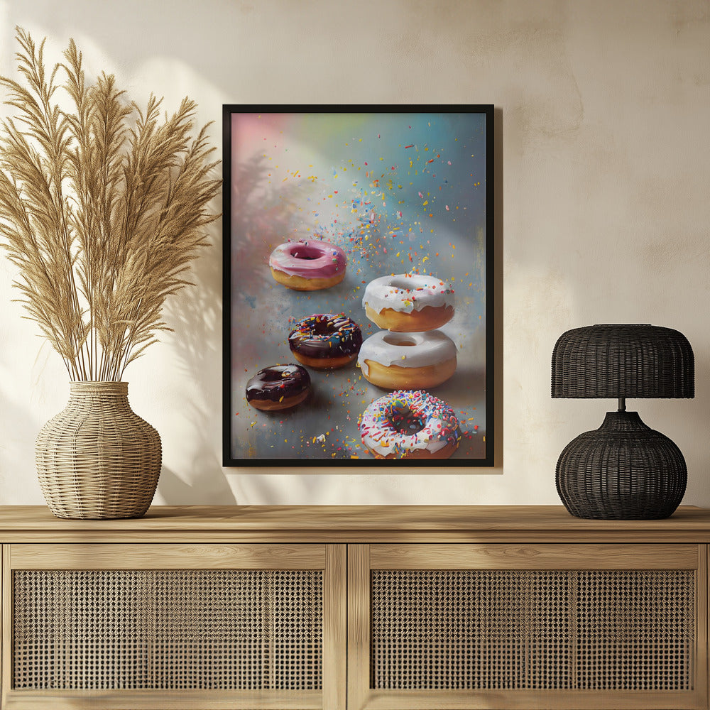 Yummy Donuts Poster