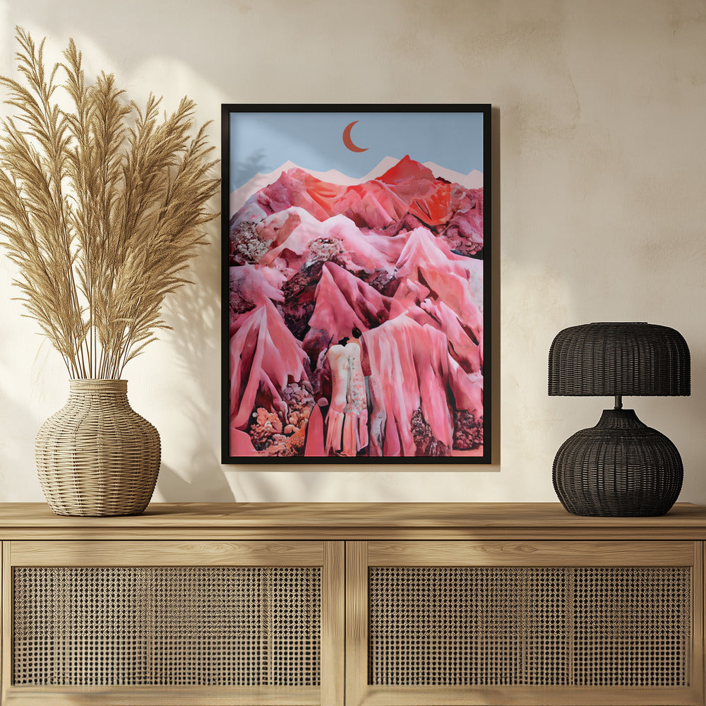 Textile Mountains Poster