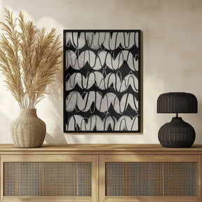 Radio Waves Pattern Poster