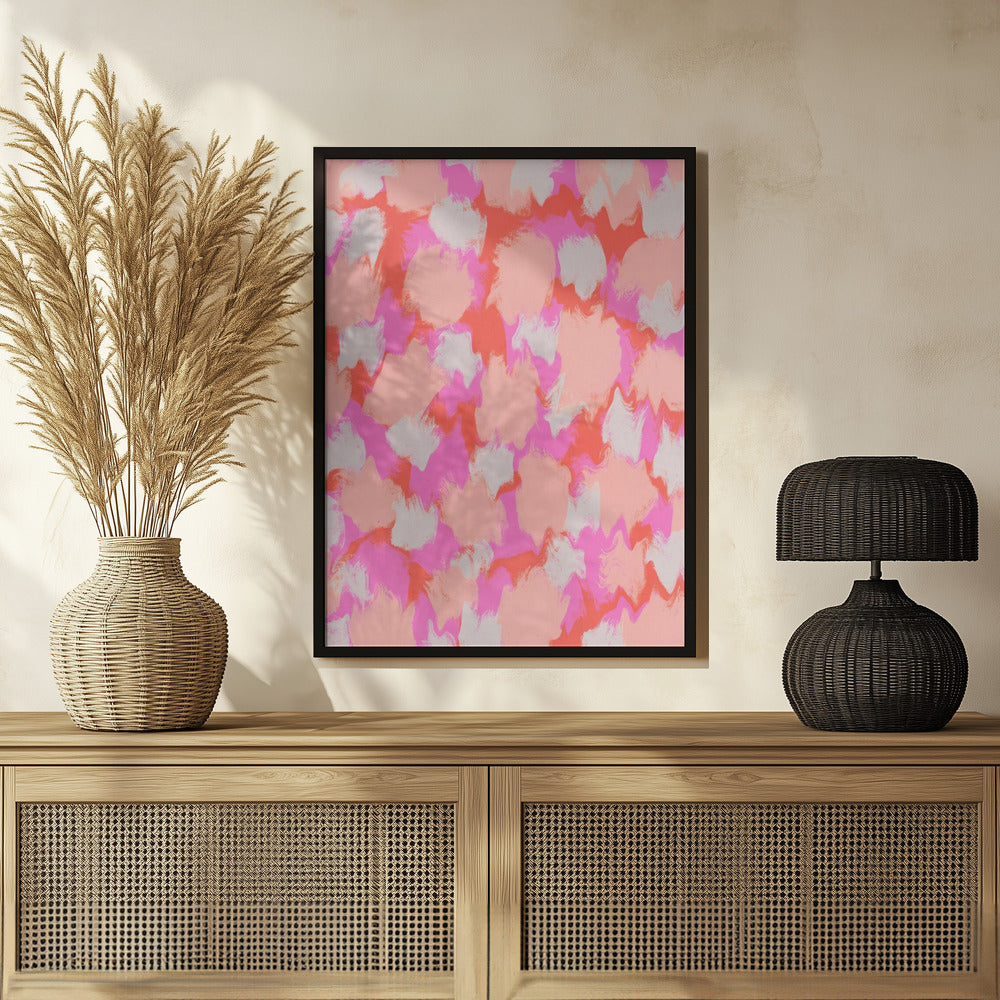 Liquid Pastel Strokes Poster