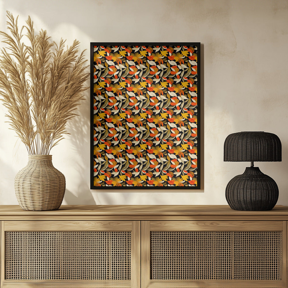 Autumn Pattern Poster